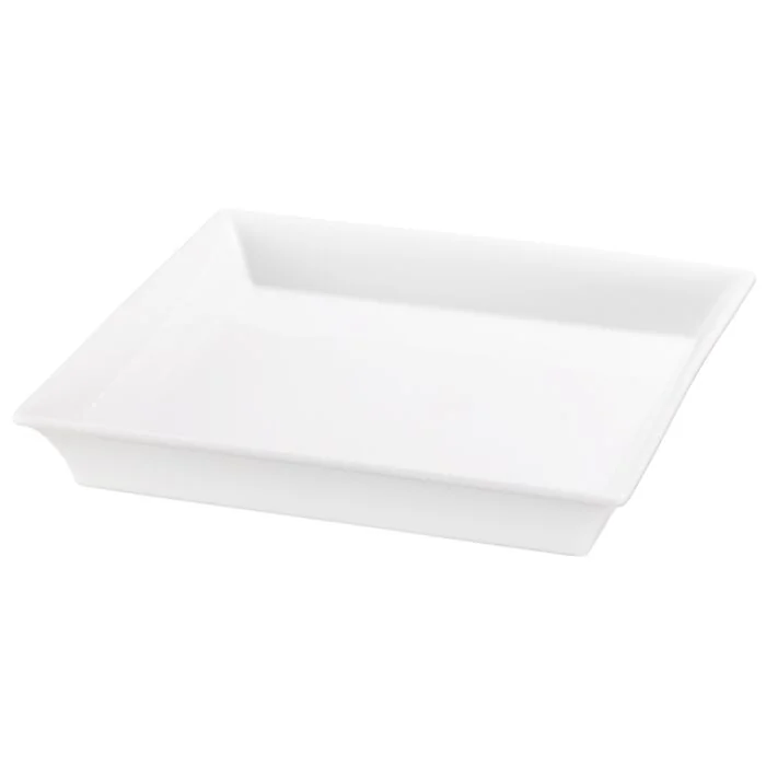 Frilich RAISER OAK Frischeschale - Porzellanschale 350 x 350 mm, weiß