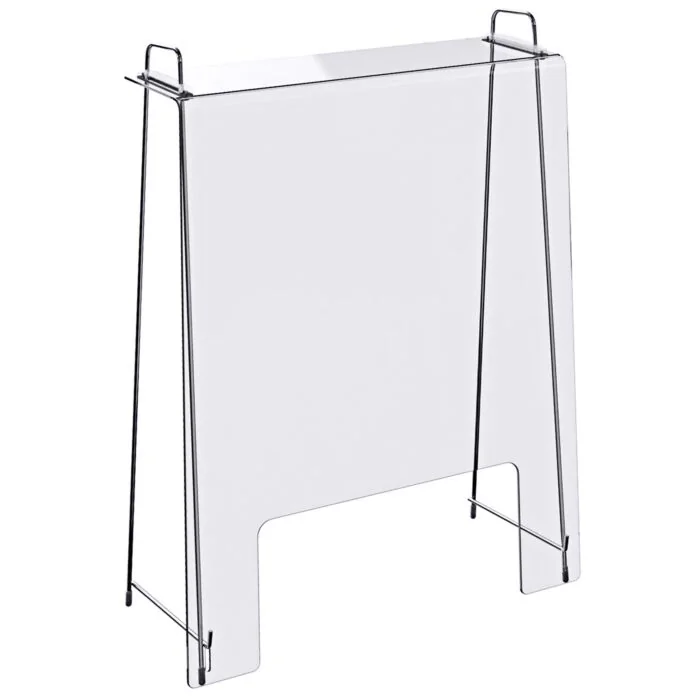 Frilich GUARD COUNTER Hygieneschutz, mit Durchreiche 600 mm breit 
