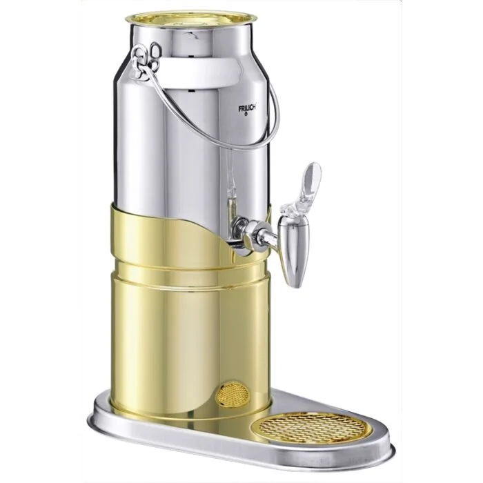 Frilich UNISON Milchkanne, vergoldet 3 Liter