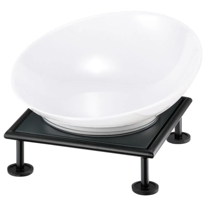 Frilich RAISER RUSTIC Buffetschale, weiß 177 mm