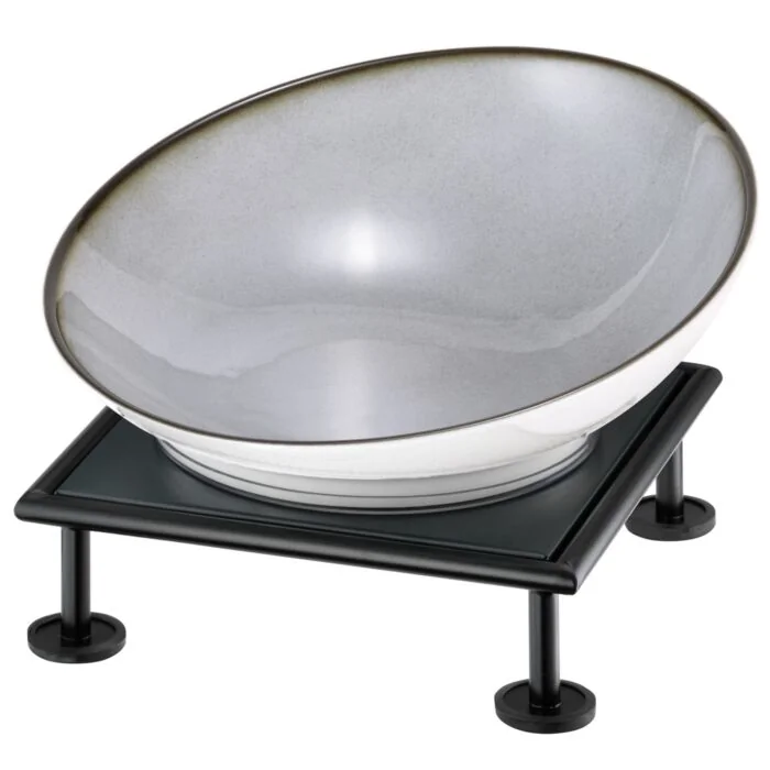 Frilich RAISER RUSTIC Buffetschale, grau 177 mm