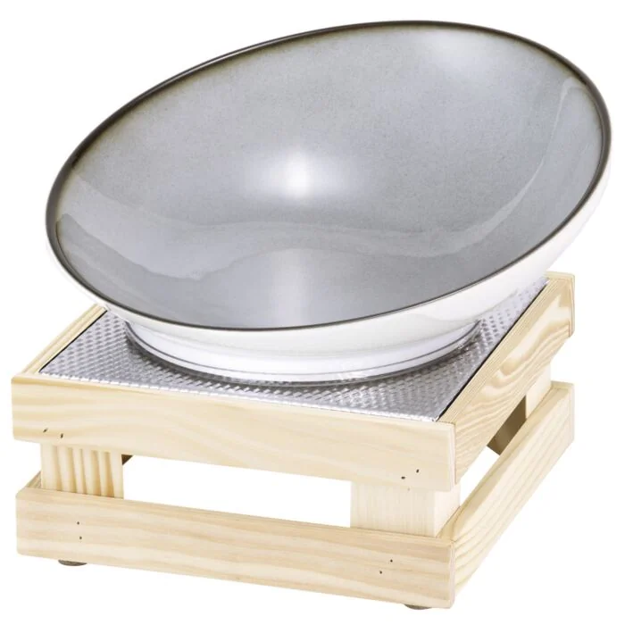 Frilich RAISER NATURE Buffetschale, grau 220 mm