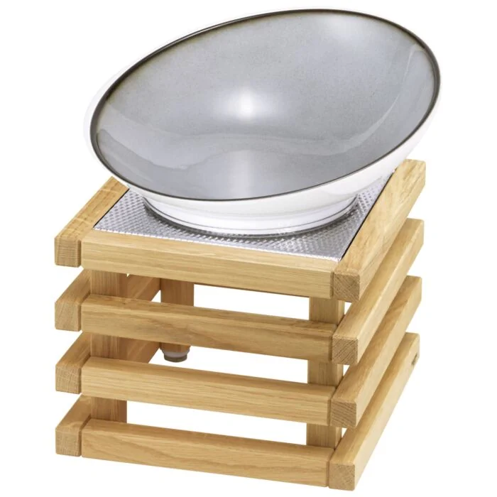 Frilich RAISER OAK Buffetschale, grau 285 mm