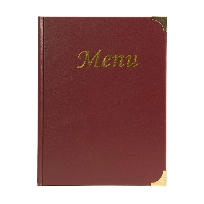 Contacto Speisekarte, 235 mm, bordeaux