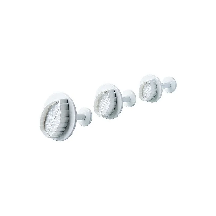 Contacto Fondant-Ausstecher Rosenblatt 33 mm