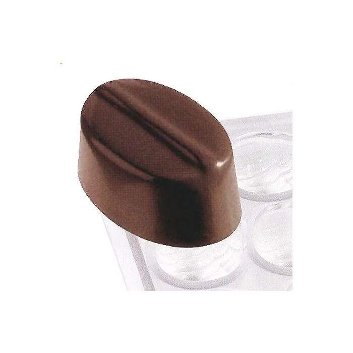 Contacto Pralinenform Oval mit Linie