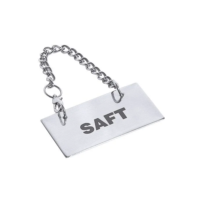 Contacto Schild für Kannen, Saft