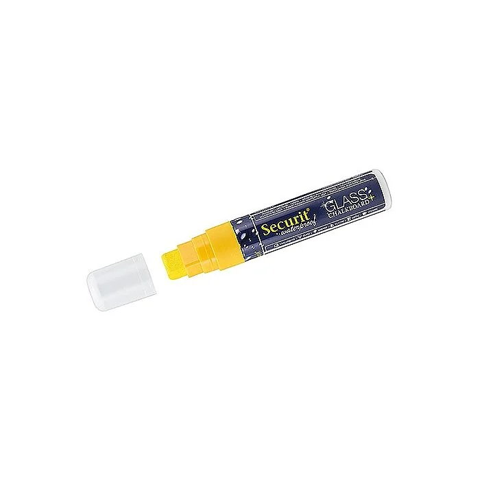 Contacto Kreidemarker breit, wetterfest, gelb