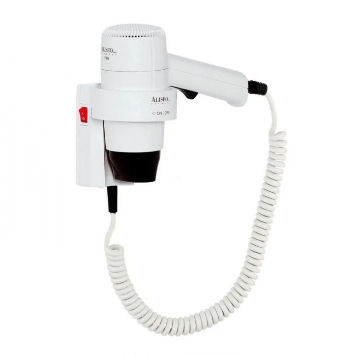 Aliseo Haartrockner PRO mit Ring-Wandhalterung