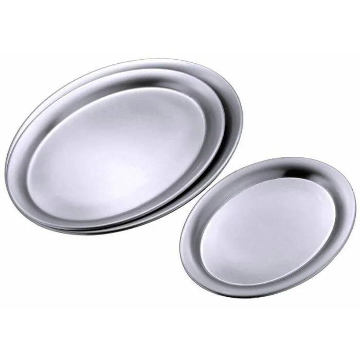 Contacto Serviertablett, oval, matt, 200 mm