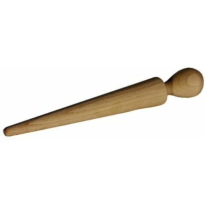 Contacto Stößel für Spitzsiebe, aus Holz