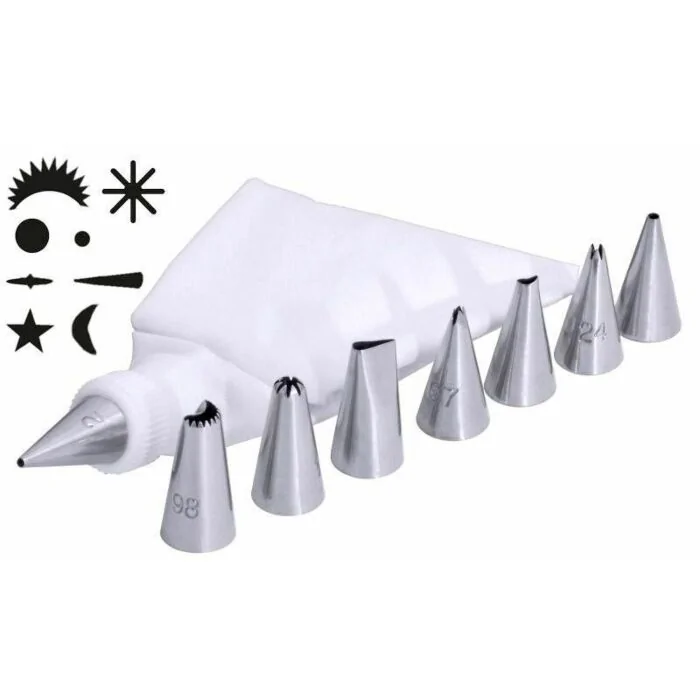 Contacto Dekor-Spritztüllenset