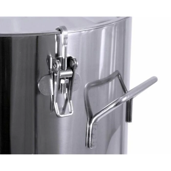 Contacto Behälter 3008 mit Deckel, Edelstahl, 20 l