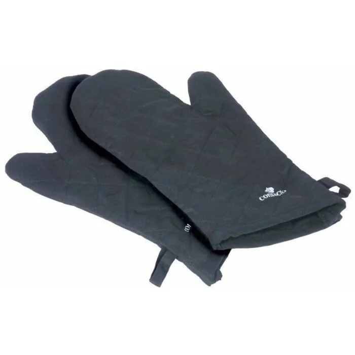Contacto Paar Küchenhandschuhe, schwarz