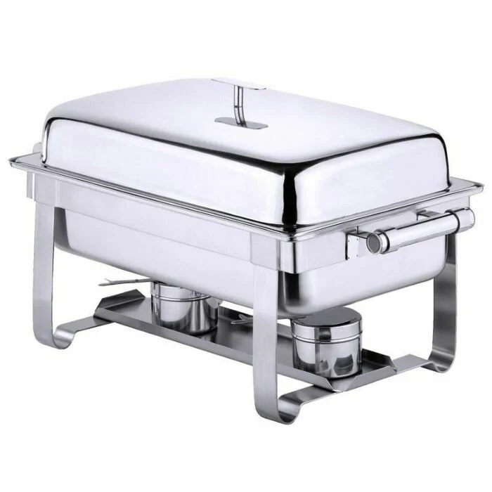 Contacto Chafing Dish GN 1/1, Rohrgriffe, 2 Behälter