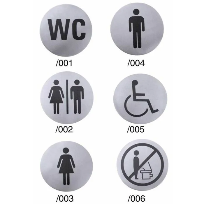 Contacto Türsymbol, WC