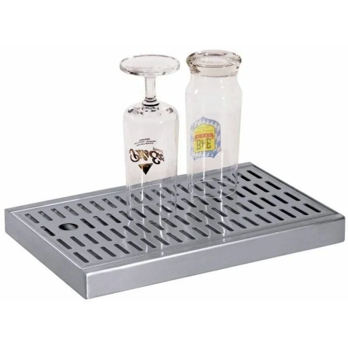 Contacto Tropfblech, Edelstahl, 200 mm