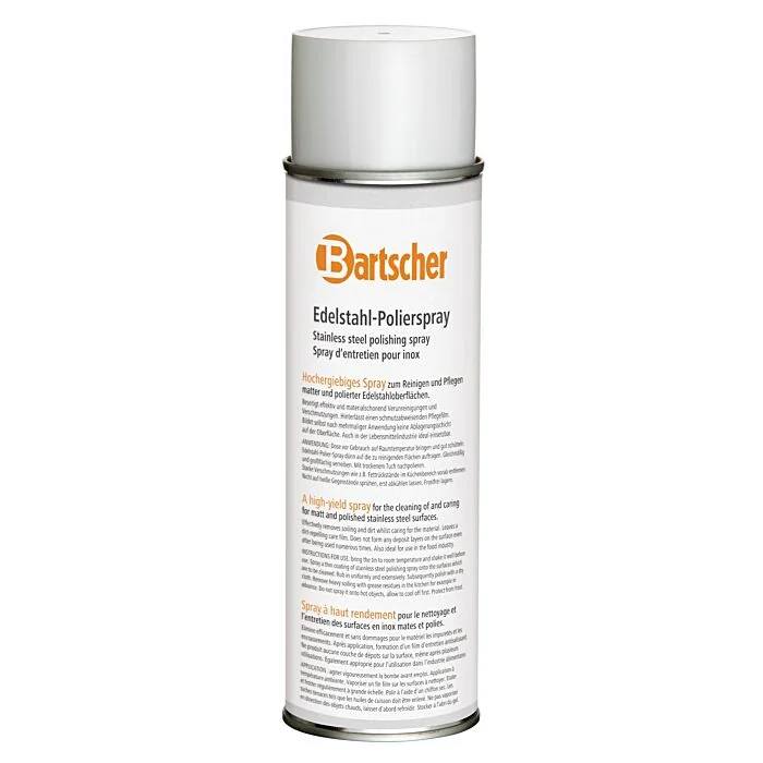 Bartscher Edelstahl-Polierspray 500 ml DS