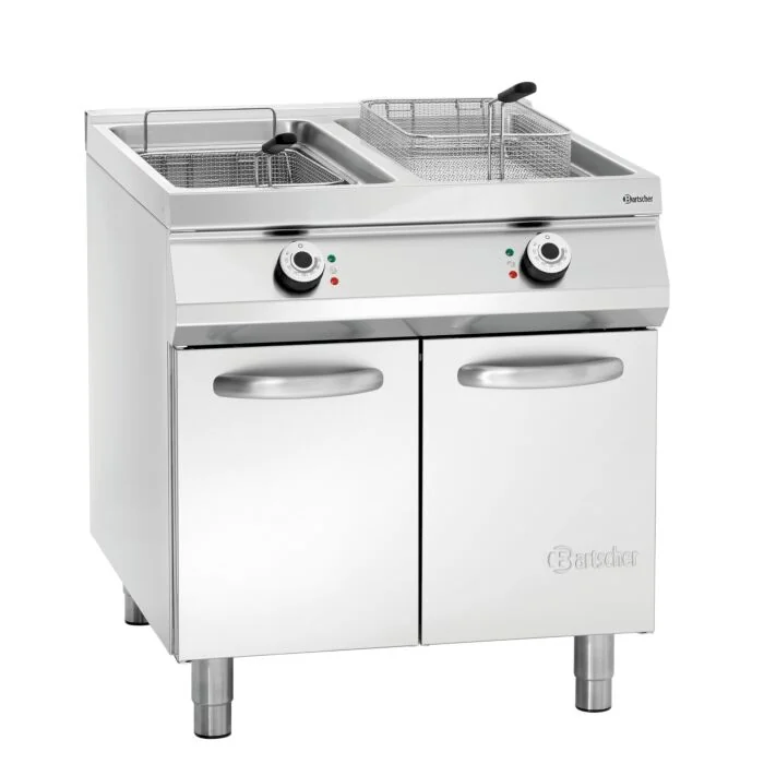 Bartscher Elektro-Standfritteuse 2 Becken