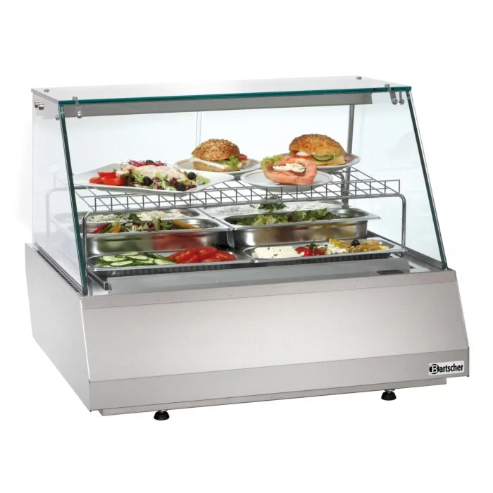 Bartscher Kalte Theke 2/1 GN Kantglas