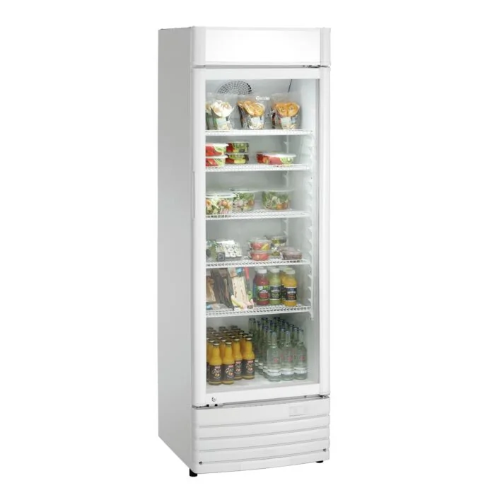 Bartscher Glastürenkühlschrank 302L WB