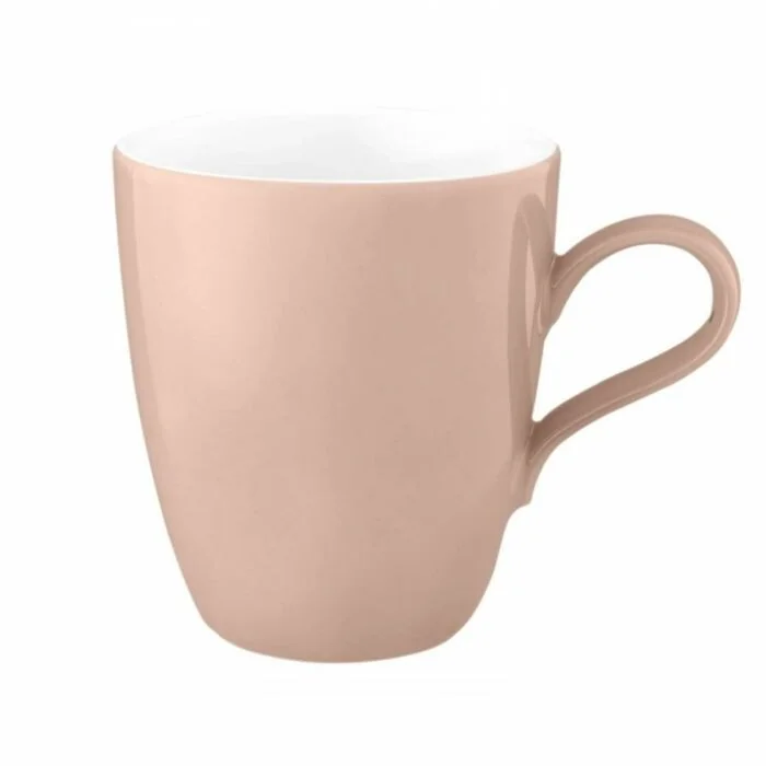 Seltmann Weiden COUP Fine Dining Fashion Becher mit Henkel 0,38 Liter M5389, altrosa 