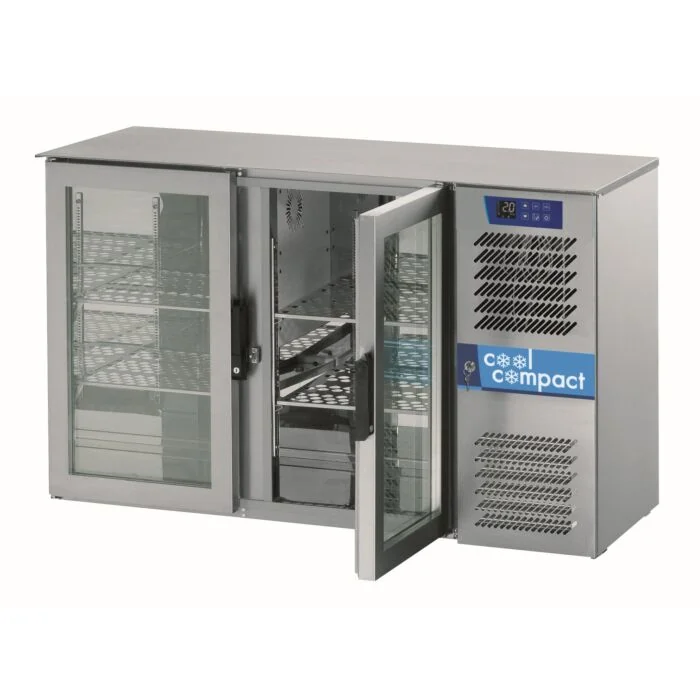 CoolCompact 2-türige Flaschen-Kühltheke