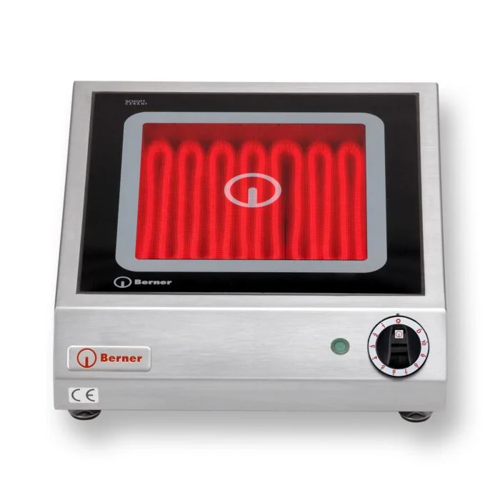 Berner Elektroherd BS1PQ mit Strahlheizkörper 