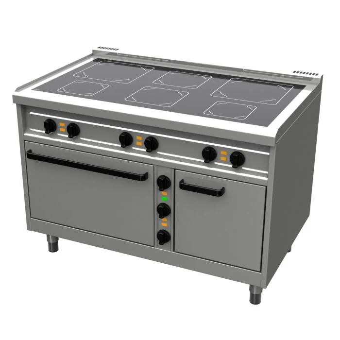 EKU Thermik 850 Glas-Ceran-Herd JEH-6