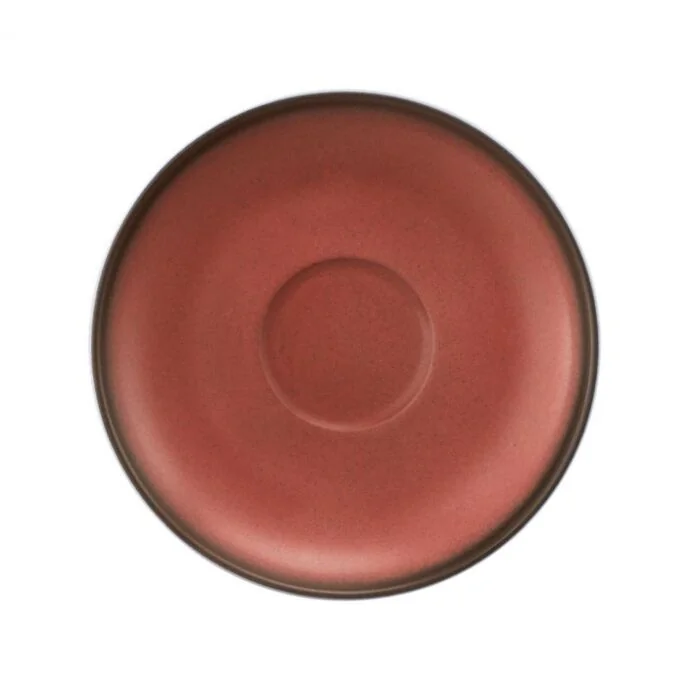 Cappuccinountertasse 1131, ziegelrot