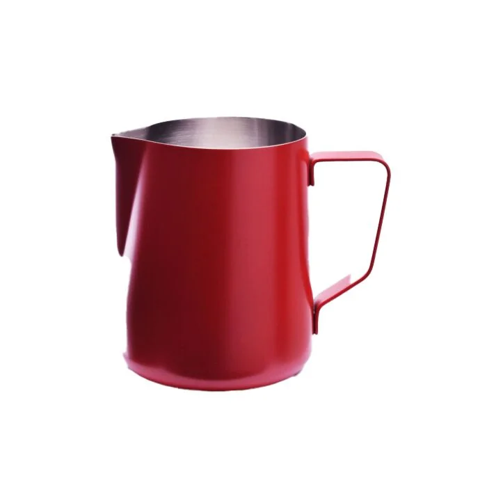 Coffway Milchkännchen mit Pulverbeschichtung 350 ml, rot