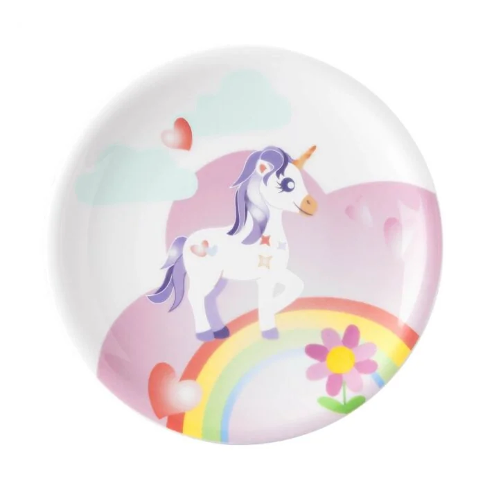 Seltmann Weiden Compact Einhorn Frühstücksteller rund 19 cm
