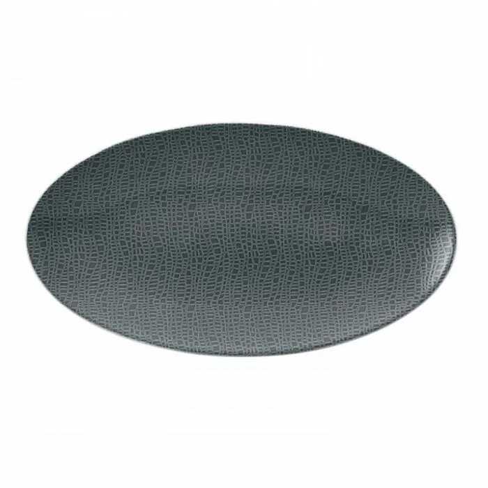 Seltmann Weiden COUP Fine Dining Fashion Coupplatte 33x18 cm M5379, anthrazit 