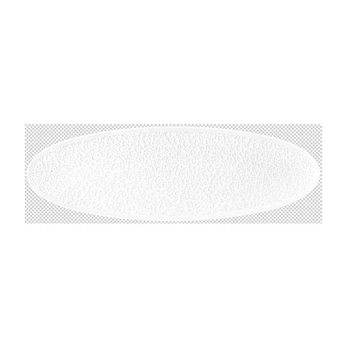 Seltmann Weiden NORI Coupplatte oval 44 x 14 cm Vollrelief, weiß