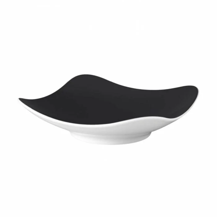 Seltmann Weiden COUP Fine Dining Fashion Coupschale eckig 17,5x17,5 cm M5384, schwarz 