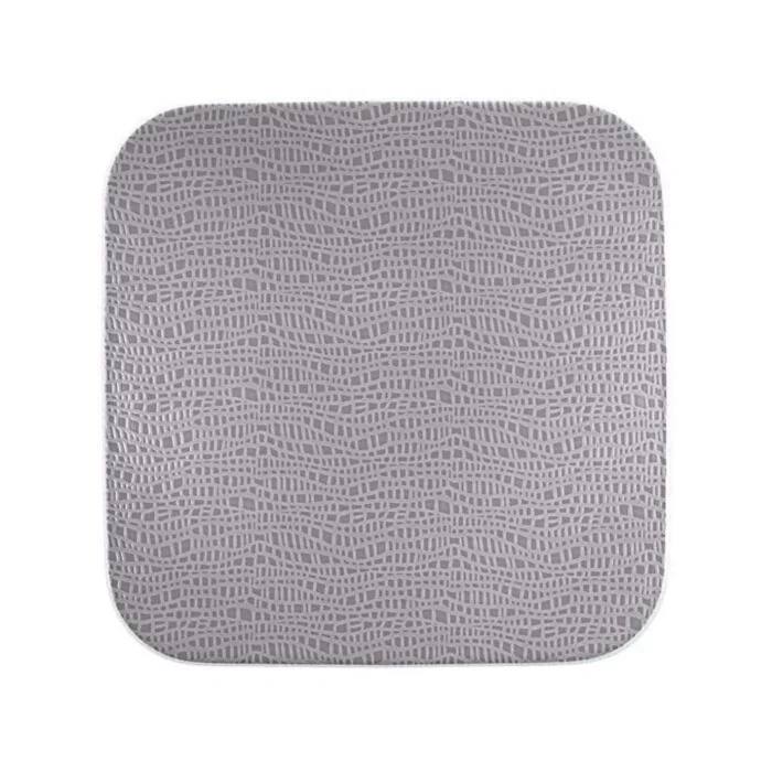 Seltmann Weiden COUP Fine Dining Fashion Coupteller flach eckig 22x22 cm M5383, grau 