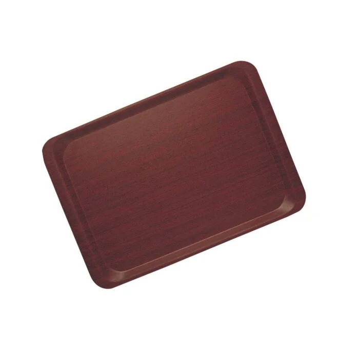Mahagoni E73 CAMBRO Capri Lamininiertes Schichtstofftabletts mit glatter Oberfläche 340 x 460 mm