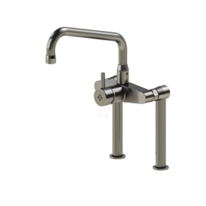 Echtermann Zweiloch-Einhebel-Mischbatterie 1/2 Zoll mit HU-Auslauf, A= 260 mm, H=310 mm