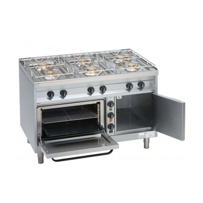 EKU Thermik 750 Gas Herd EB-750-JGEHW-8 EmaxxBurner