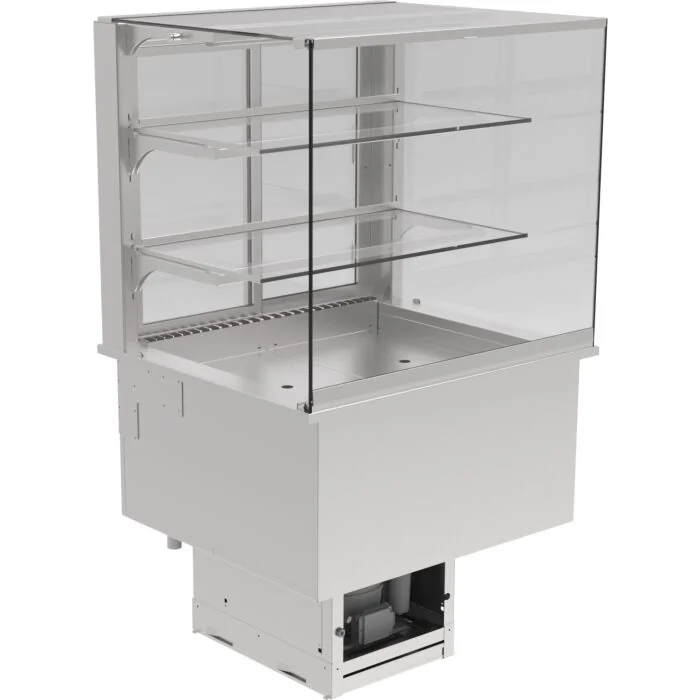 NordCap Einbaukühlvitrine GASTRO GE-80-70-E R-290