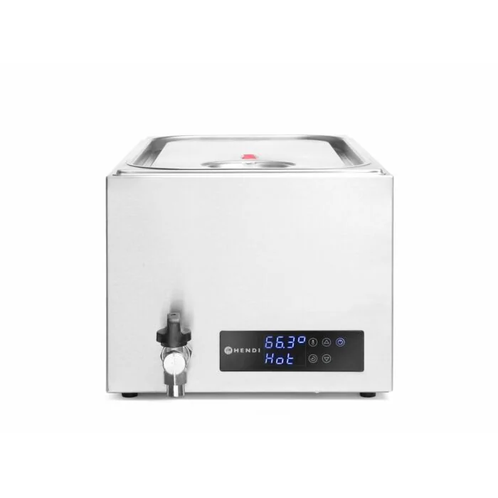 Hendi Sous Vide Gerät GN 1/1, 20L, 35 / 90 ˚C, 230 V / 0,6 kW, 540 x 335 x (H) 310 mm
