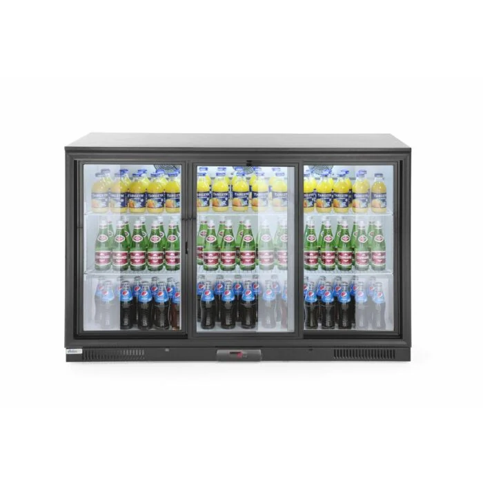 Hendi Bar Kühlschrank mit Schiebetüren 303 L, 2 / 10 ˚C, 220 - 240 V / 0,215 kW, R600a, 1335 x 500 x (H) 900 mm