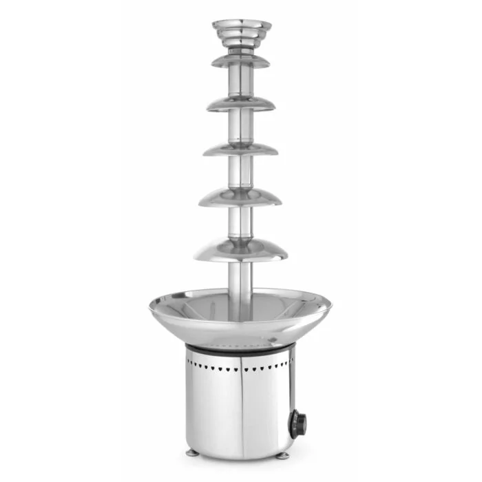 Hendi Schokoladenbrunnen mit 6 Ebenen, 230V/300W, ø370x(H)840mm
