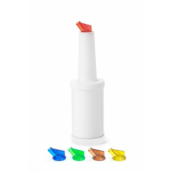 Hendi Aufbewahrungsflaschen, 0,8 L, Rot, ø 90 x (H) 300 mm