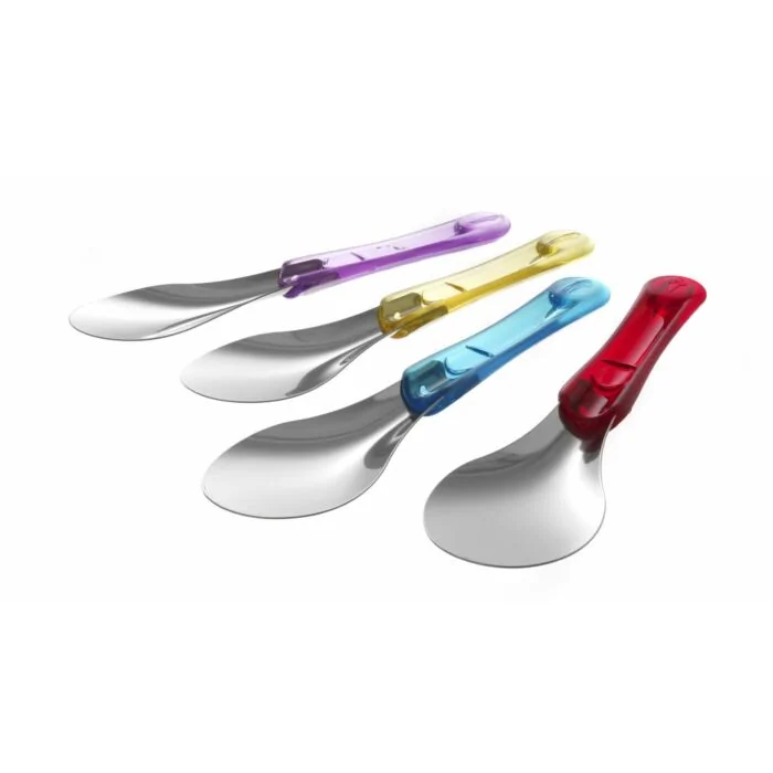 Hendi Eiscreme-Spachtel mit Tritan-Griff, Gelb, (L) 260 mm