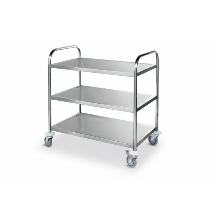 Hendi Servierwagen 3 Regalböden, 910 x 590 x (H) 950 mm