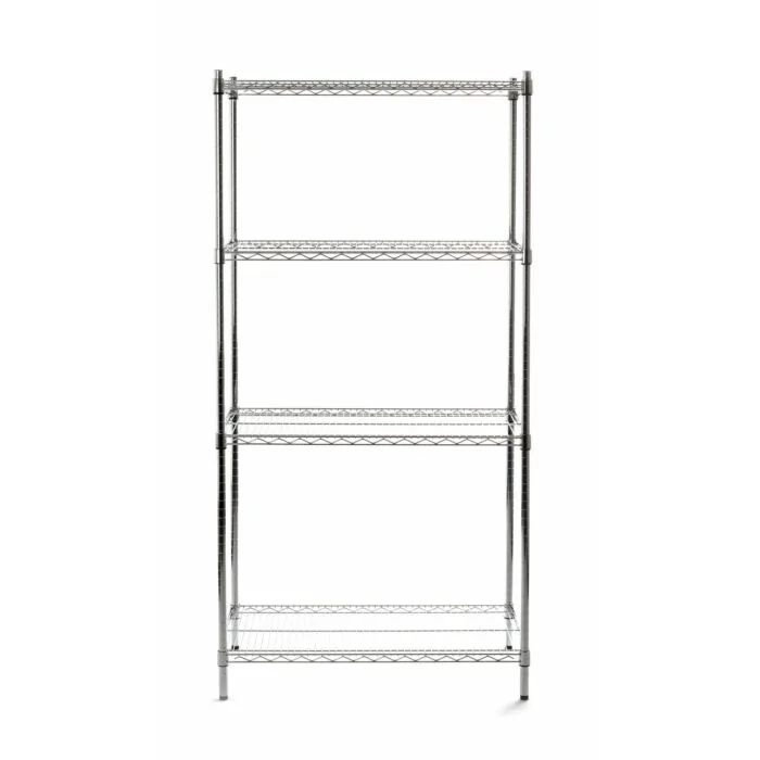 Hendi Regalsystem 4 Böden, 910 x 455 x (H) 1830 mm
