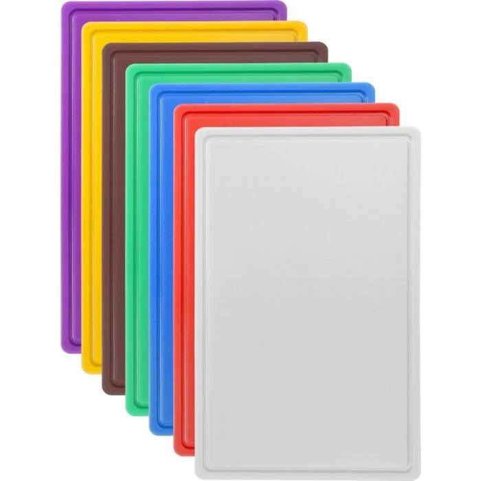 Hendi Schneidbretter HACCP Gastronorm 1/1, GN 1/1, Blau, 530 x 325 mm