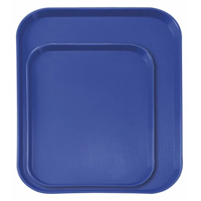 Hendi Serviertablett in Blau, 265 x 345 x 20 mm, Ansicht von oben