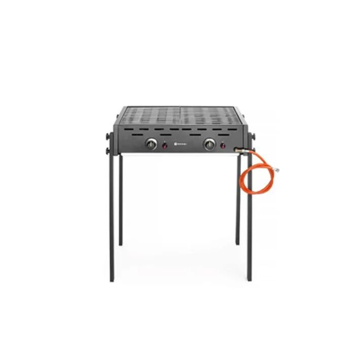 Hendi Gasgrill Roast-Master Pro Schwarz
